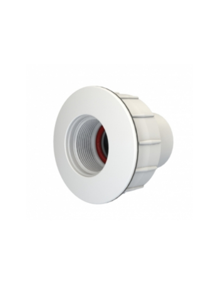 Complete wanddoorvoer (Beton) - witte siering