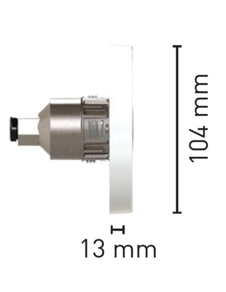 Enjoliveur Mini-Chroma Gris (MINI-BRIO+ ET MINI-BRIO 2)
