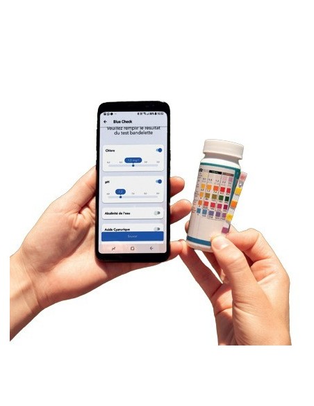 Blue Check - Bandelettes d'analyse 5 en 1 -