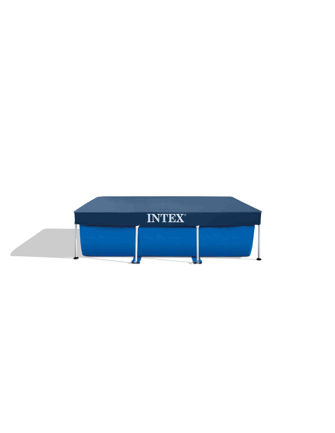 Bâche de protection Deluxe piscine tubulaire ronde Ø 488 cm - intex