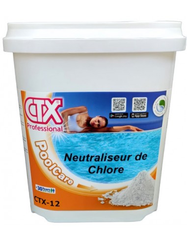 Neutraliseur de chlore et brome 6 kg CTX-12