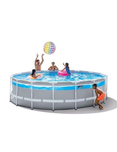 Piscine Clearview Premium Prism Frame ronde Ø 488 x 122 cm