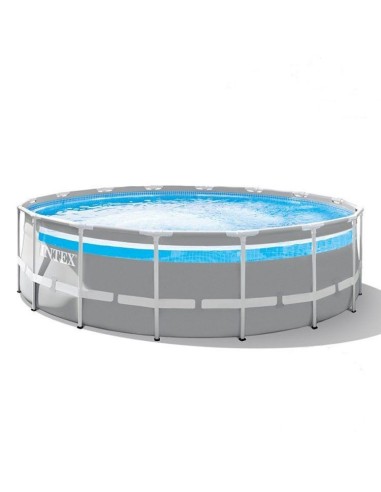 Piscine Clearview Premium Prism Frame ronde Ø 488 x 122 cm