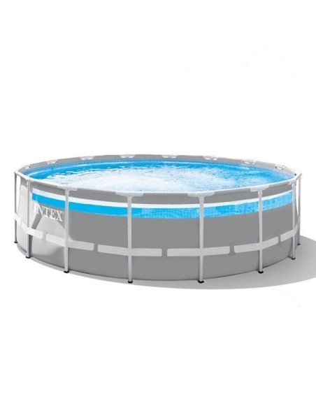 Piscine Clearview Premium Prism Frame ronde Ø 488 x 122 cm