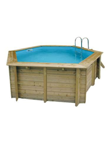 Piscine bois Ubbink Azura Ø 410 x H 120 cm