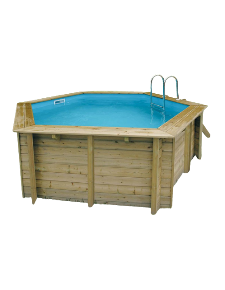 Piscine bois Ubbink Azura Ø 410 x H 120 cm