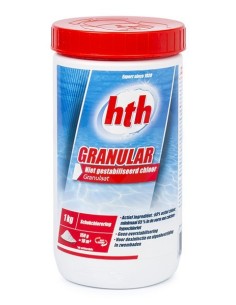 HTH - Chlore granulés sans stabilisant - 1 kg