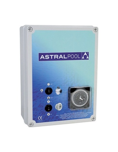 Stuurkast monofasig (Filtratie + Transfo 100 W -