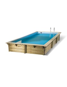 Houten zwembad Ubbink Azura 450 x 250 x H 126 cm 2