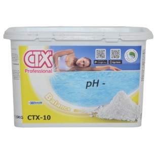 1+1 OFFERT: PH - granulés - 1,5 Kg CTX-10
