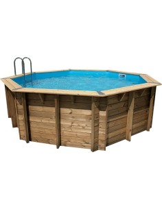 Houten zwembad Ubbink Océa Ø 510 x H 120 cm -