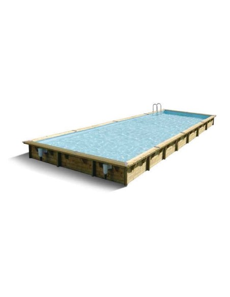 Houten zwembad Ubbink Linéa 1550 x 350 x H 155 cm