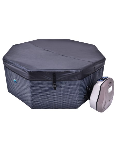 Pack NetSpa semi-rigide Octopus 4 à 6 pl. + Ensemble 5 mobiliers