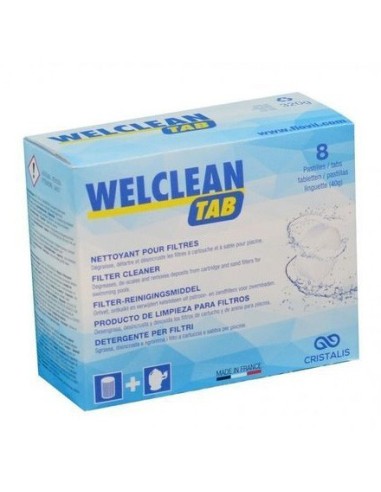 Welclean tab - Nettoyant pour filtre