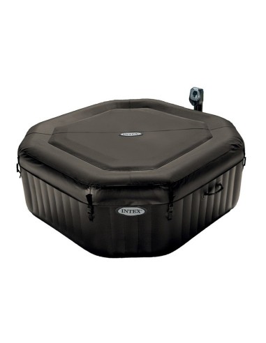 Couverture pour spa octogonal bulles et jets 4 places Intex