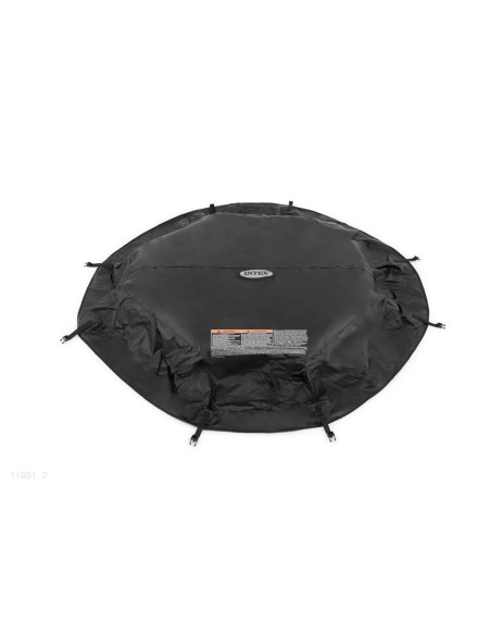 Couverture pour spa octogonal bulles et jets 6 places Intex