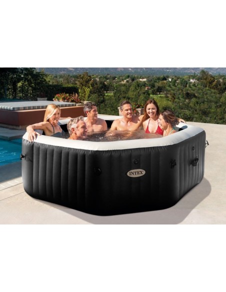 Opblaasbare Carbone spa octogonal 6 plaatsen -