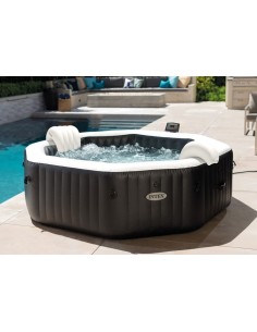 Spa gonflable Carbone octogonal 6 places