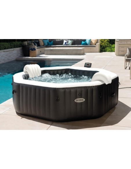 Opblaasbare Carbone spa octogonal 6 plaatsen -