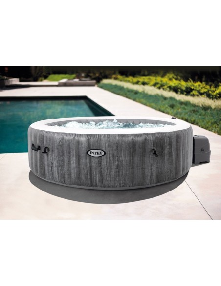 Opblaasbare Greywood spa 6 plaatsen - intex