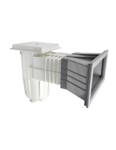 Skimmer grote opening 15 L (Grijs) - Model Parker