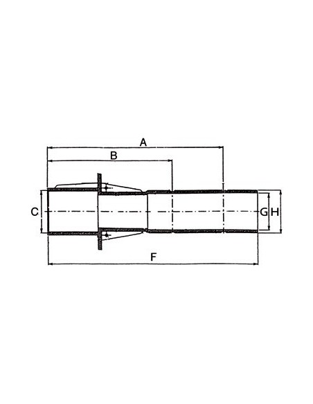 Wanddoorvoer ABS (beton) - AstralPool