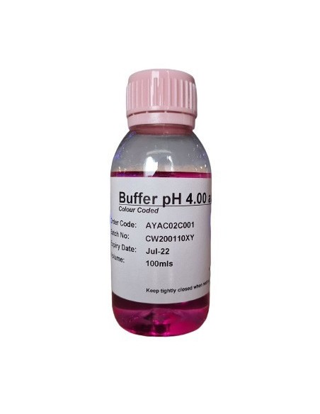 Solution étalon pH4 100 ml