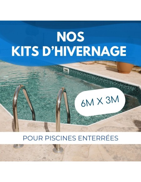 Kit Hivernage Piscine Enterrée 6x3m - 