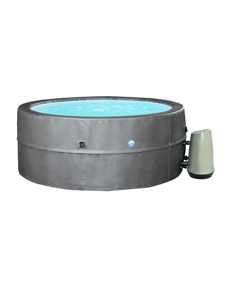 NetSpa Vita Premium halfstijve spa voor 6 personen + Meubelset (5 elementen)