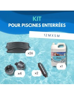 Kit Hivernage Piscine Enterrée 12x5m -  2