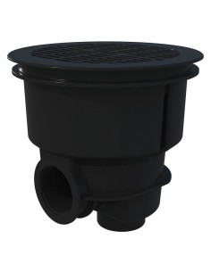 Bodemput NORM - Met plat rooster (beton) -