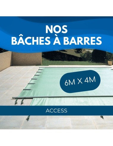 Veiligheidstaafafdekking Access 580 g/m² voor