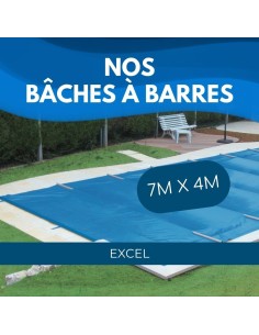 Veiligheidstaafafdekking Excel 580 g/m² voor 2