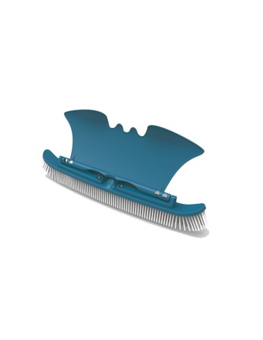 Brosse de paroi et de fond avec aile de placage