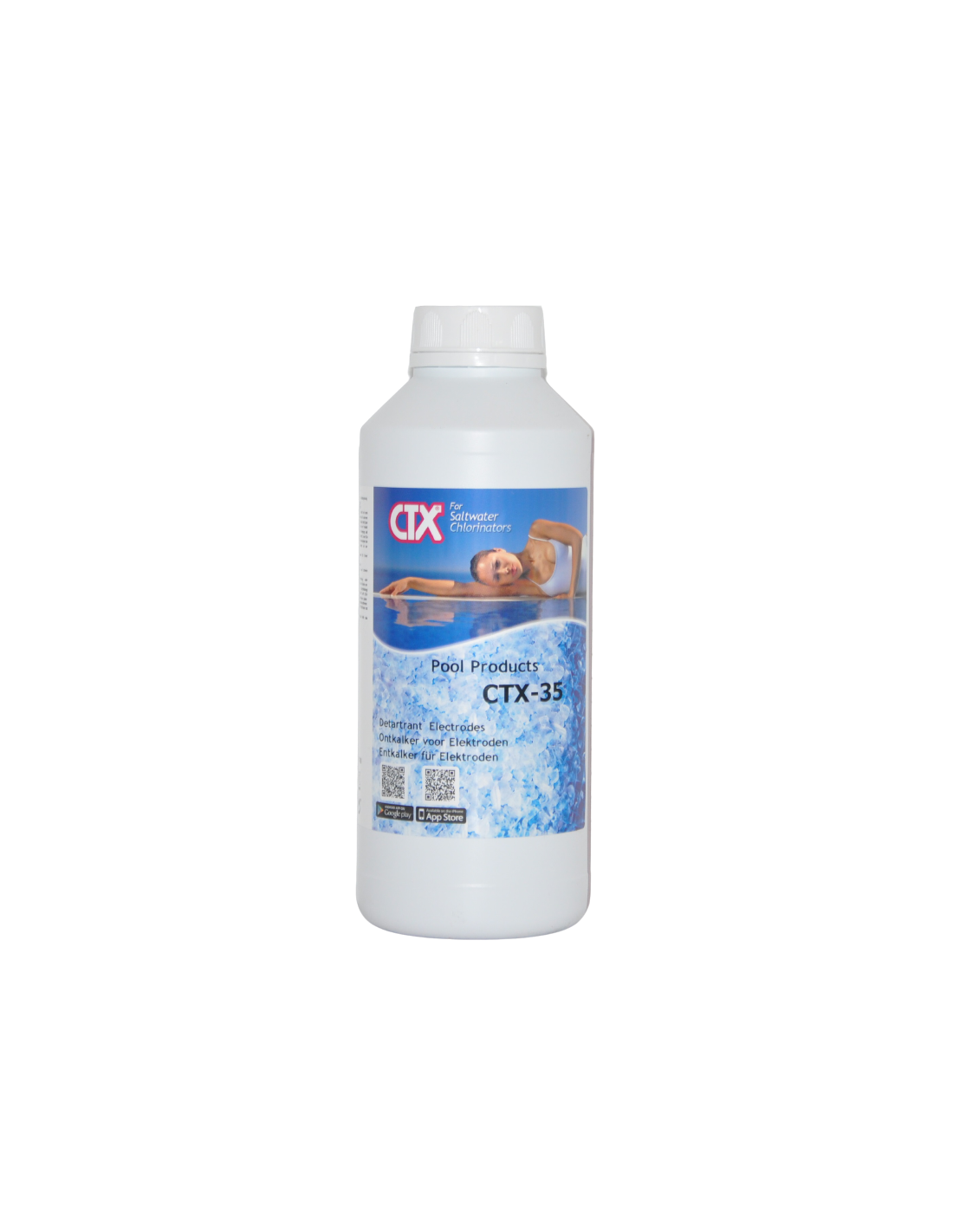 Nettoyant Anticalcaire CTX 607 - Anticalcaire pour piscine de 1L