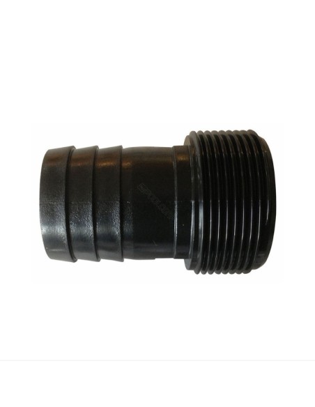 39 mm gecanneleerde aansluiting om 1"1/2 op te