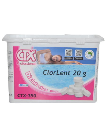 CTX-350 Langzaam Chloor 20G - 1 Kg