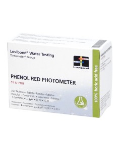 Fenol pH-reagenstabletten - 250 tabletten (voor Scuba)