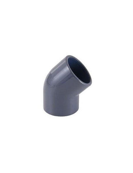 PVC Knie 45° te lijmen Ø63 mm
