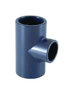 Té PVC 90° à coller Ø50 mm