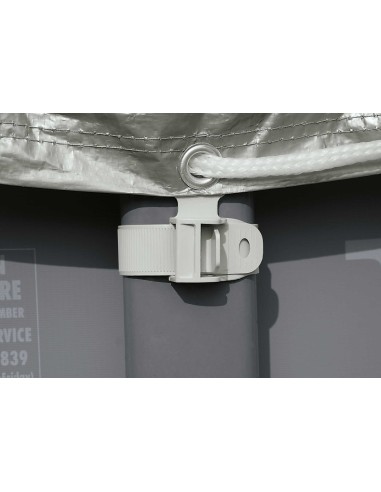 Bâche de protection Deluxe piscine tubulaire ronde Ø 732 cm