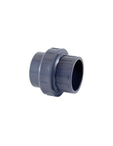 Raccord PVC union 3 pièces à coller Ø63 mm