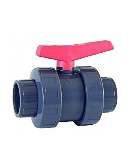 PVC anti-block kogelkraan Ø63 mm