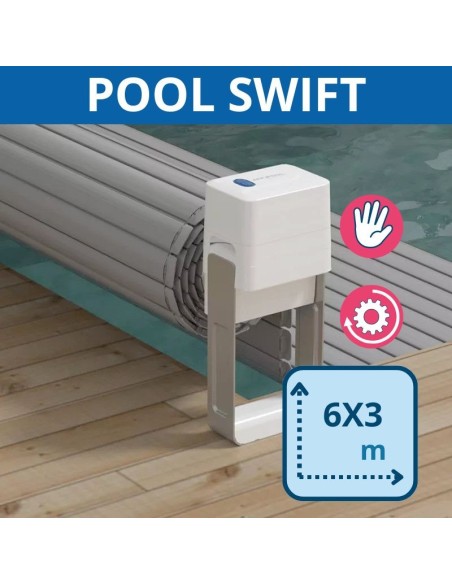 Boven de grond afdekking Pool Swift APF 6X3 m