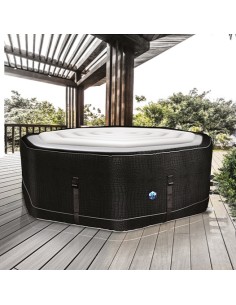 Couvercle gonflable pour spa rond 4 places diamètre 140cm (Netspa) 2
