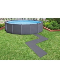 Intex puzzelvloerbescherming 50 × 50 cm – grijs 2