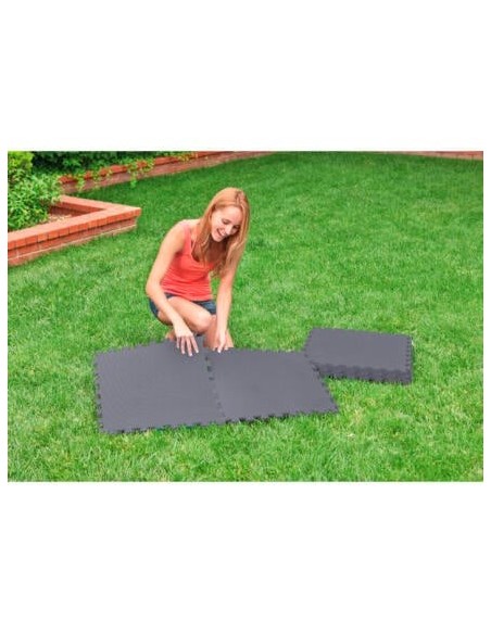 Tapis de sol puzzle Intex 50 × 50 cm gris