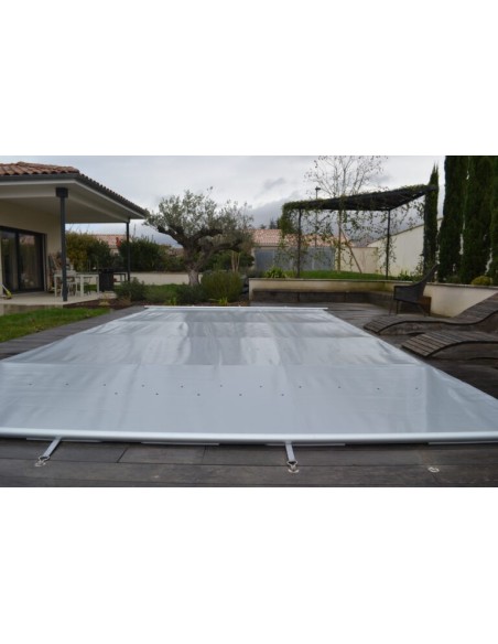 Bâche à barres APF Progress 650 g/m² – Sécurité 4 saisons renforcée