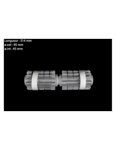 Rouleau brosse AR Zenit Maytronics 9995548-ASSY | Robot Dolphin