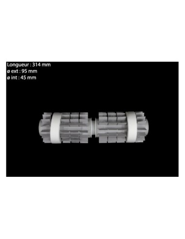 Rouleau brosse AR Zenit Maytronics 9995548-ASSY | Robot Dolphin